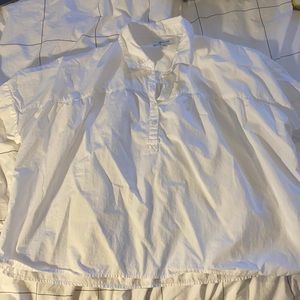 Madewell white blouse